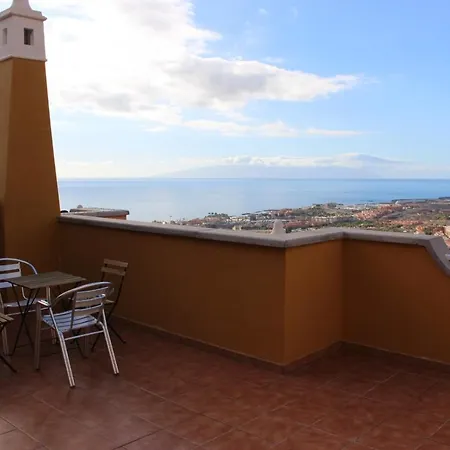 With A Serene Ocean And Mountain View * Costa Adeje (Tenerife)
