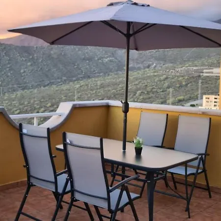 Apartament With A Serene Ocean And Mountain View Costa Adeje (Tenerife)